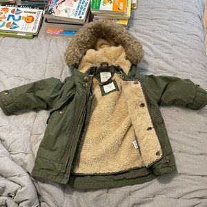 Zara Winter Coat w/removable layers